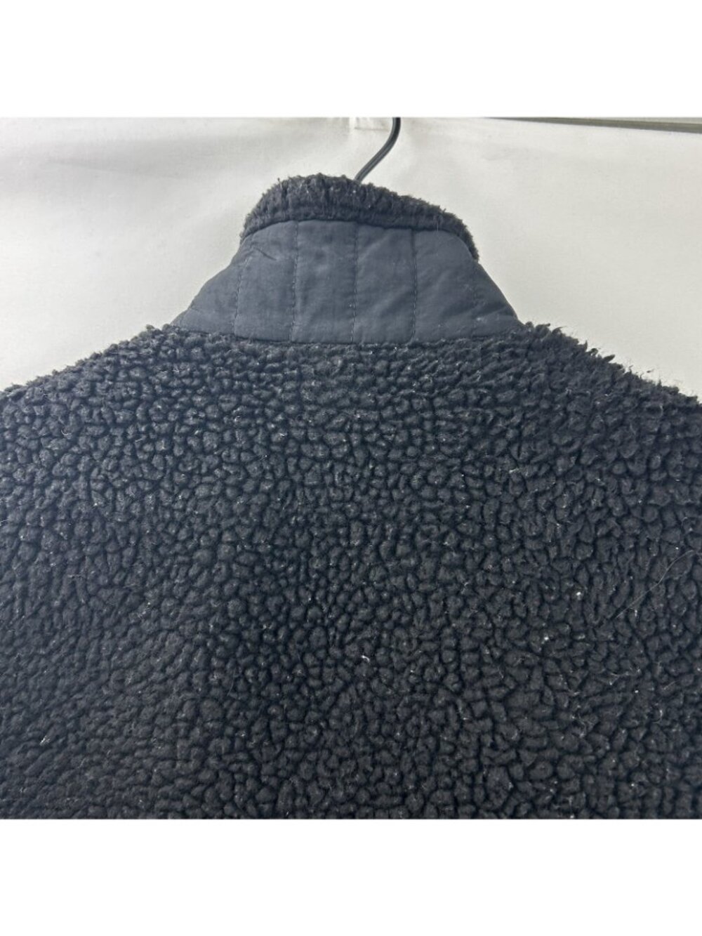 Patagonia Vest Jacket Womens Small Black Synchilla Sherpa Fleece Outdoor Hiking - Picture 11 of 16